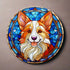 Corgi Glass Suncatcher Worktop Saver